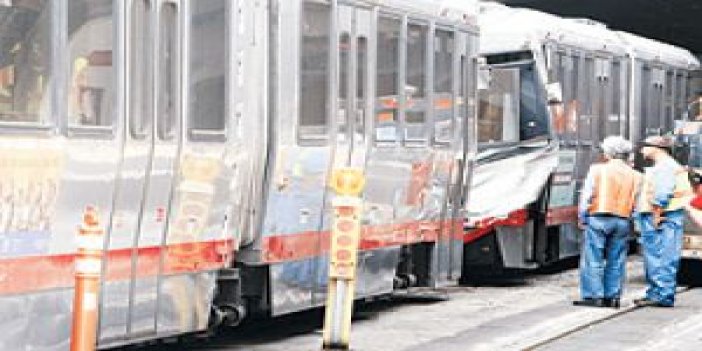 San Francisco'da tren kazası