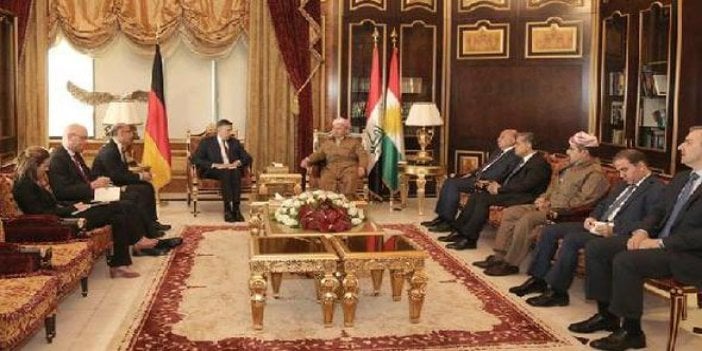 Alman Büyükelçi'den Barzani'ye ziyaret