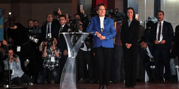 Akşener'den o slogana müdahale