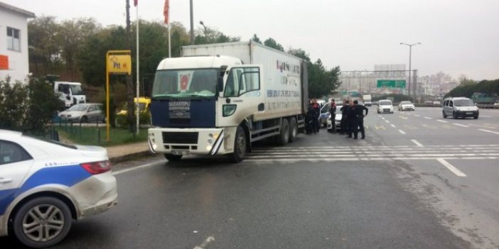 İstanbul'da kamyon operasyonu