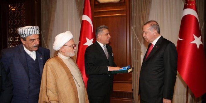 ITC Başkanı Erşad Salihi, Cumhurbaşkanı Erdoğan'ı ziyaret etti