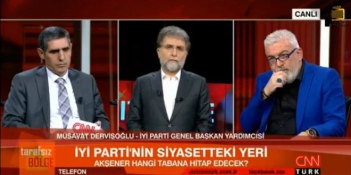 Ahmet Hakan’ın Tarafsız Bölge programında İYİ Parti tartışması