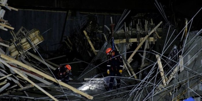 Ankara'da inşaatta göçük: 5 yaralı