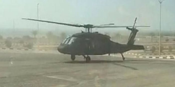 Suudi prens ve yetkilileri taşıyan helikopter düştü