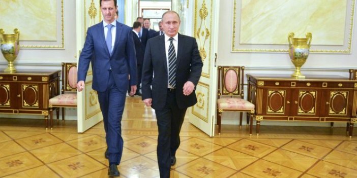 Esad, Rusya'da Putin ile görüştü