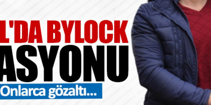 İstanbul'da 'ByLock' operasyonu
