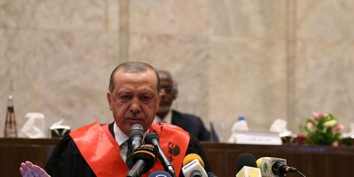 Erdoğan: 'Onlar için tek mesele paradır'