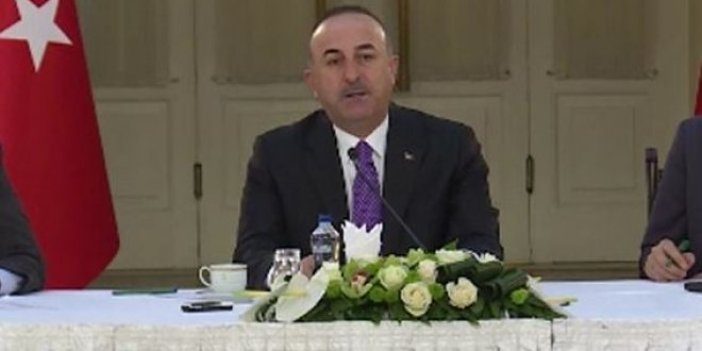 Çavuşoğlu, "İran'daki olayların arkasında 2 kişi var"