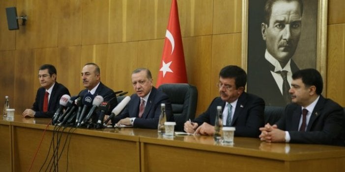 Erdoğan: "Demek ki su kaçağı var"