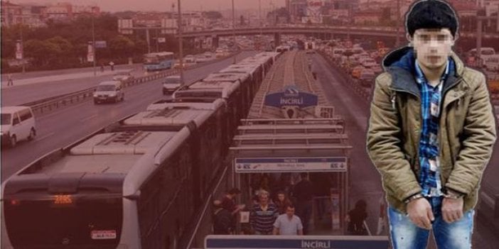 Metrobüsleri yankesiciler sardı