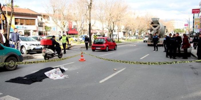 Beton mikseri terörü Etiler'de can aldı