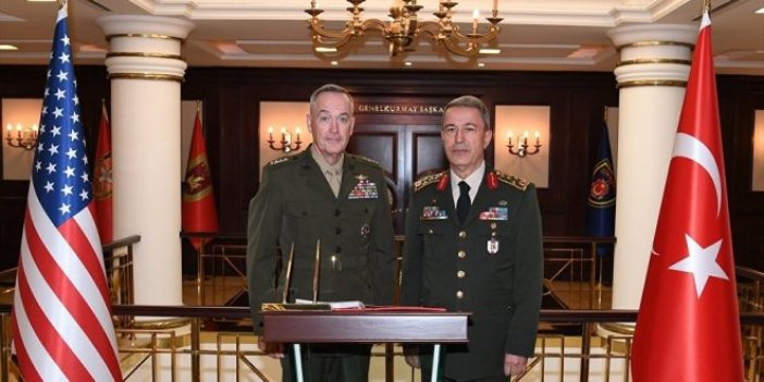 Akar, ABD'li mevkidaşı Dunford ile görüşecek