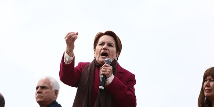 Meral Akşener o sloganı istemedi