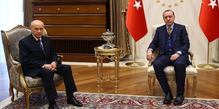 Erdoğan ve Bahçeli arasında Afrin görüşmesi