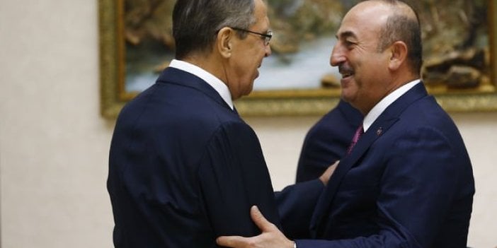 Çavuşoğlu, Lavrov ile görüştü