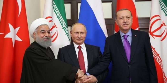 Ruhani: "Türkiye-İran-Rusya işbirliği nihai zafere kadar sürmeli"