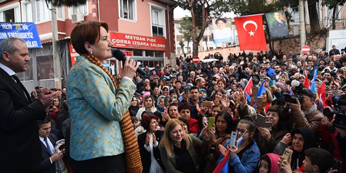 Akşener: Erdoğan bize kızıyor, Kılıçdaroğlu'na bağırıyor