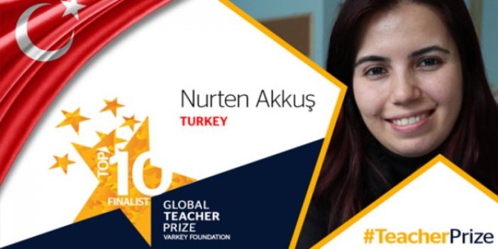 Nurten Öğretmen Eğitim Nobeli'nde ilk 10'a kaldı