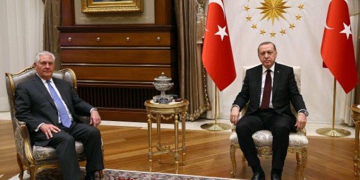 Erdoğan-Tilerson görüşmesi ardından ABD'den ilk açıklama