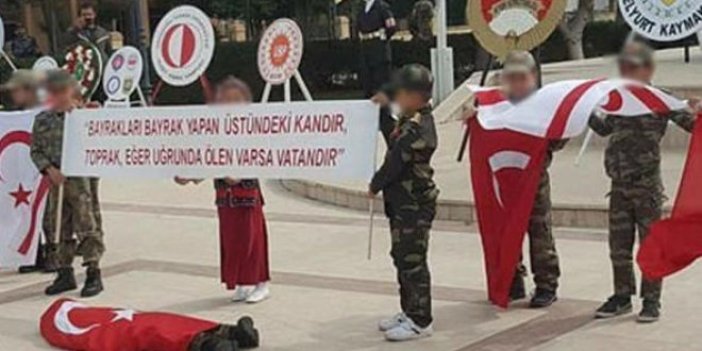 KKTC'de tepki çeken görüntüler