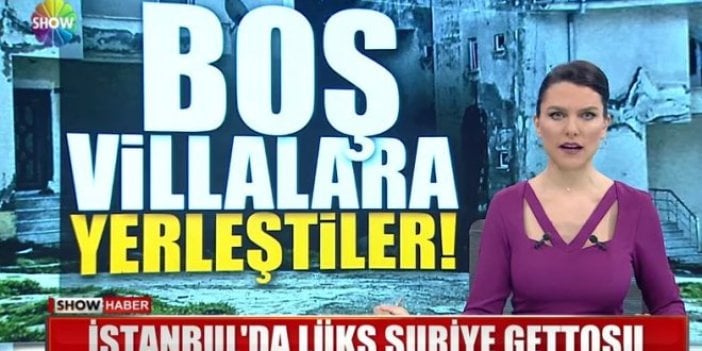 İstanbul'da lüks Suriye gettosu!