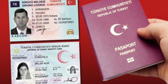Yeni kimlik, ehliyet ve pasaport uzun kuyruklara neden olacak
