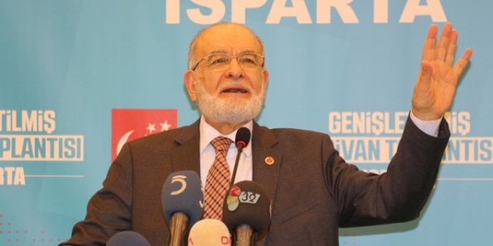 Karamollaoğlu: "Korkunun ecele faydası yok, bu millet sizi aşağı indirecek"