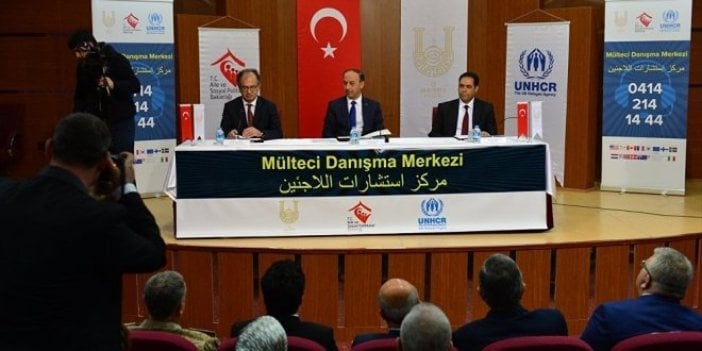 Suriyeliler için danışma merkezi açıldı