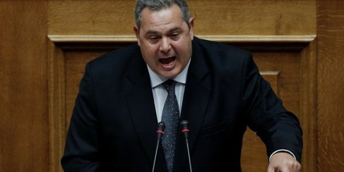 Yunan Bakan Kammenos'tan tehdit gibi açıklama!