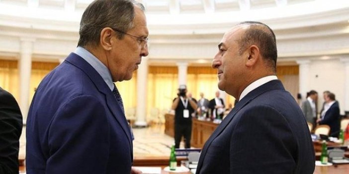 Çavuşoğlu, Lavrov ile görüştü