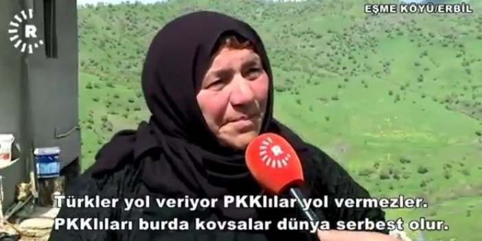 Bize zararı verenler Türkler değil, PKK!