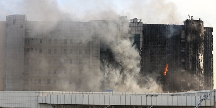 Gaziosmanpaşa'da hastane yangını