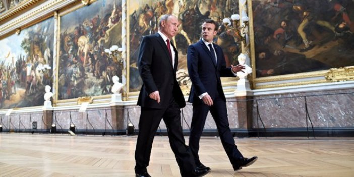 Putin ve Macron'dan 'Ankara' görüşmesi