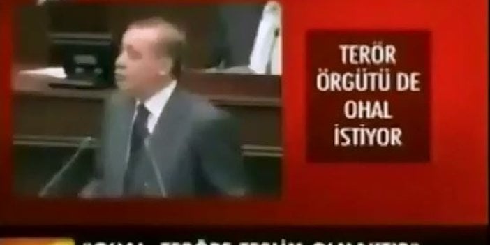 Erdoğan’ın OHAL ile ilgili sözleri yeniden gündemde