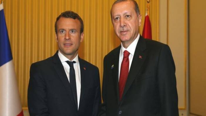 Erdoğan, Macron ile görüştü (14 Nisan 2018)