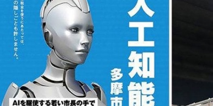 Yapay zekalı robot belediye başkanlığına aday