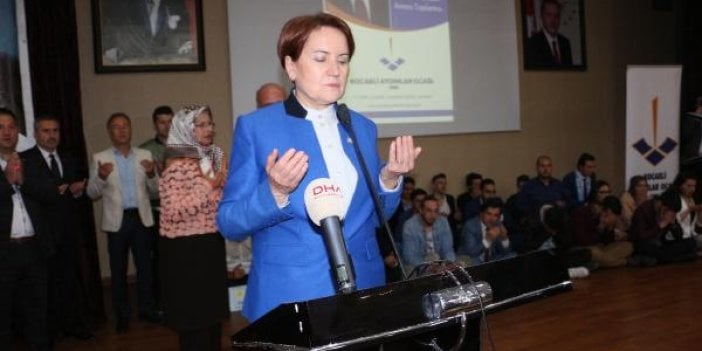 Meral Akşener gözyaşlarını tutamadı