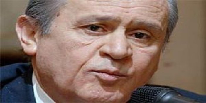 Devlet Bahçeli:MHP'nin oyu hayır