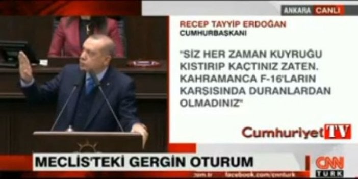 Erdoğan'ı sinirlendiren an!