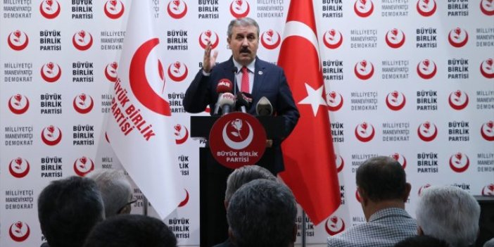 Destici: "Cumhur ittifakına fitne sokturmayacağız"