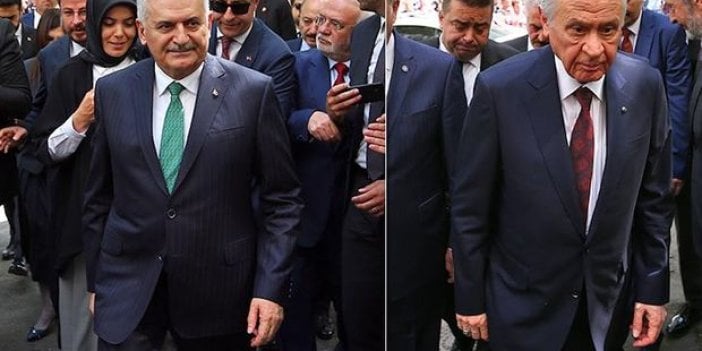 Yıldırım ve Bahçeli, Erdoğan'ın adaylığı için YSK'da