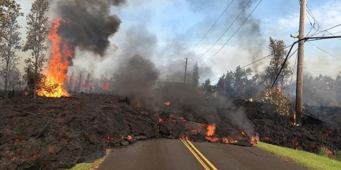 Hawaii'de 6,9 büyüklüğünde deprem