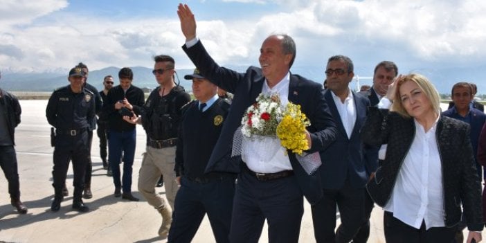 Muharrem İnce Hakkari'de konuştu