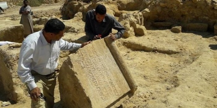 Mısır'da Roma dönemine ait arkeolojik tapınak bulundu