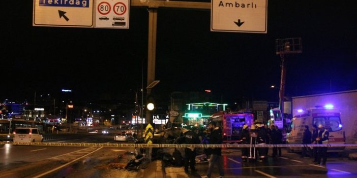 Avcılar'da trafik kazası