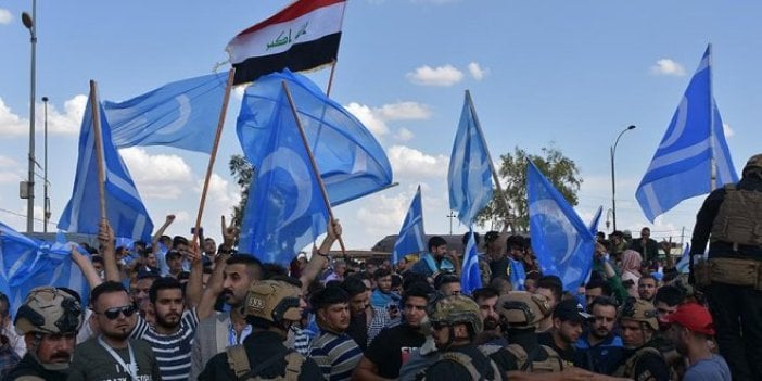 Kerkük'teki Türkmenlerin seçim protestosu sürüyor