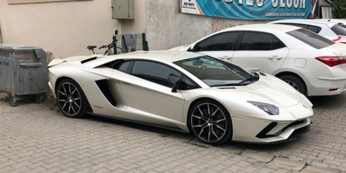 AKP toplatısına Lamborghini ile geldi