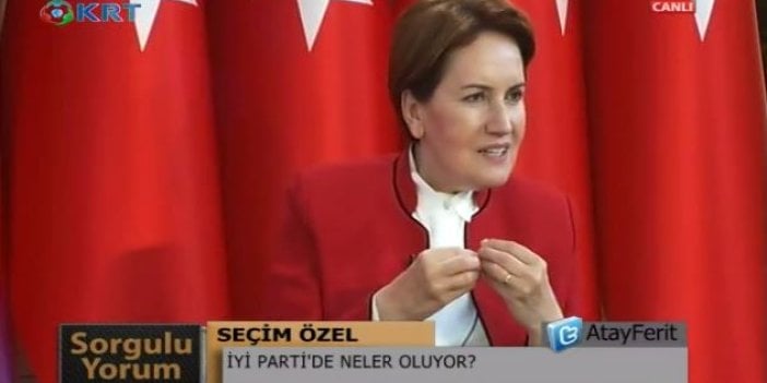 Meral Akşener anket sonuçlarını açıkladı