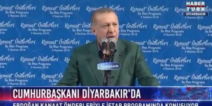 Erdoğan'ın konuşmasında prompter krizi