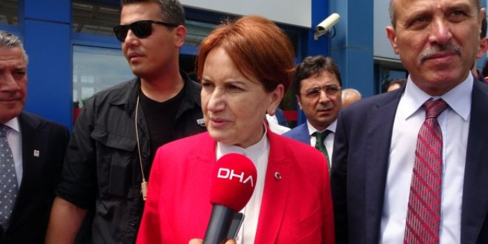 Akşener'den Erdoğan Demirören açıklaması